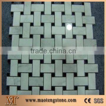 China Beige Crema Marfil Marble Mosaic Tile 30x30