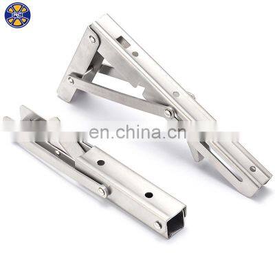 Triangle Adjustable Stainless Steel L Angle Folding Table Bracket