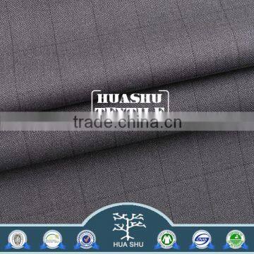 Hot selling High quality with low price TR shadow check fabric for Spring and Autumn