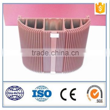 high power led aluminum extrusion heat sink