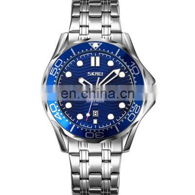 Luxury special design men wristwatch fashion brand Skmei 9276 support OEM custom logo quartz watch for business men