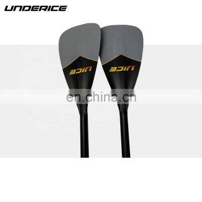 UICE new design black with grey color 3-pieces aluminum paddle with unique design