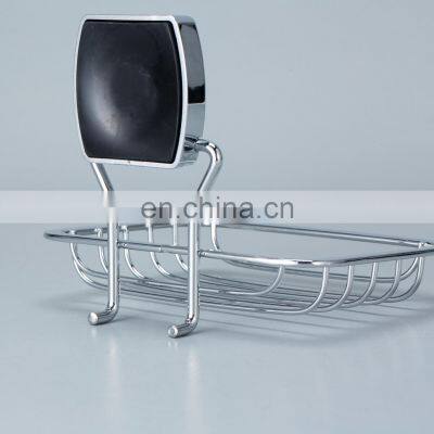 Super Powerful Vacuum Suction Cup Soap Dish - Strong Stainless Steel Sponge Holder for Bathroom & Kitchen (Chrome) photo-4