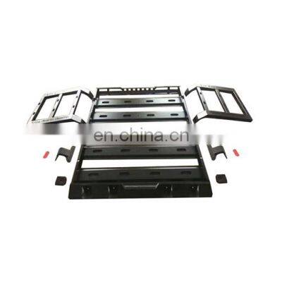 Auto Parts Accessories Luggage Rack W/ WO lights with Ladder 3/4 Roof Rack For jeep wrangler JK 2007-2017