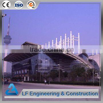 Economical cost design steel structure conference hall