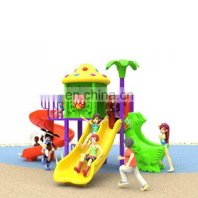 High quality plastic slide commercial outdoor playground equipment slide