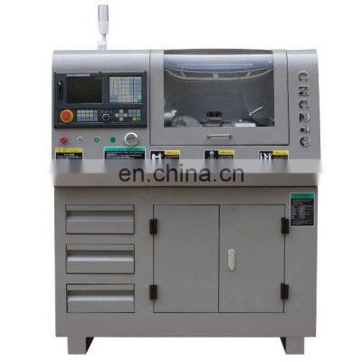 CNC210 high precision mini cnc lathe for school training