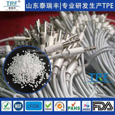 Custom Color Halogen Free Flame Retardant TPE Raw Materials for Plugs and Connectors photo-2
