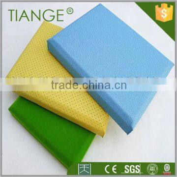 Cinema leather Fabric guangdong acoustic panel