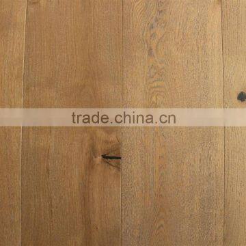 Oiled coating Oak Engineered Flooring/Raised Knots Oak Engineered Flooring/Smoked Oak Wood Flooring