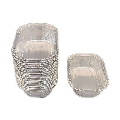 Mini Aluminum Foil Container 110ml Small Disposable Baking Cup for Pudding Cupcake Food Packaging