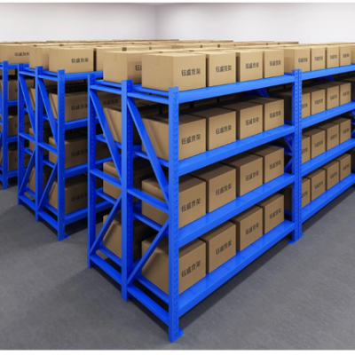 Supermarket Warehouse High Quality Rack Heavy Display Adjustable Boltless Rack Shelves Steel Metal Racking Shelf