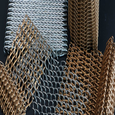 Spiral Wire Mesh Conveyor Belt With Round Spirals High Temperature Resistance for Food /Beverage Factory photo-5