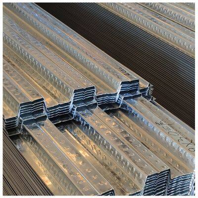 Light Weight YX51 Model 20 22 Gauge Cold Formed Galvanized Metal Roof Decking For Concrete photo-3