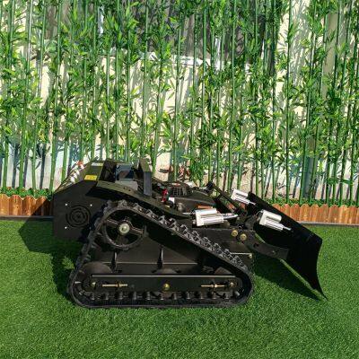 Hybrid Self-Charging Generator Brushless Dc Motor Remote Control Mower With Tracks photo-3