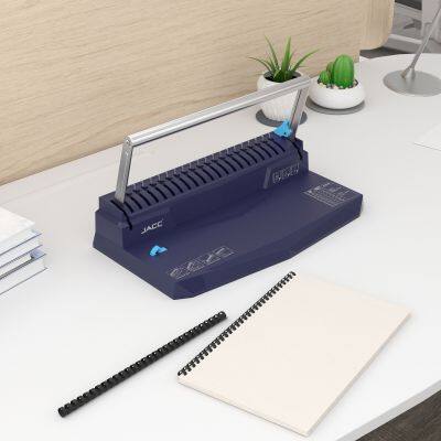 Premium 8 Sheets 21 19 Hole Comb Binding Machine Document Binding Machine Note Book Binding Machine (CB8) photo-4