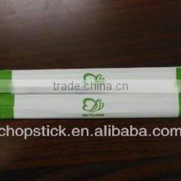 disposable reusable bamboo chopstick paper wrap