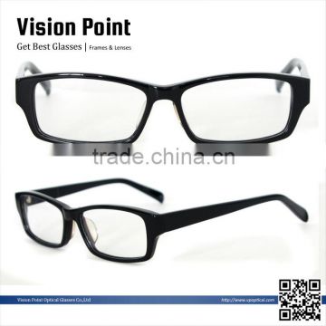 Good quality frame 2013 new fashion black acetate eyewear optical frames