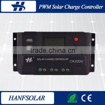 price PWM solar charge controller 20amp