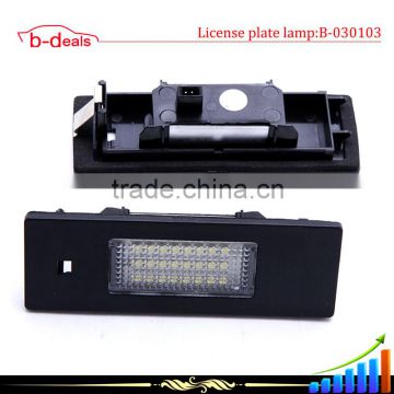 2015 wholesale price E63 E63N E64 E64N auto LED License Plate Light for BMW