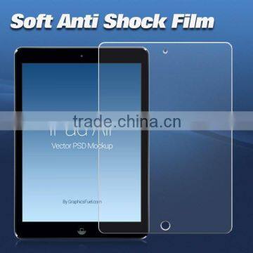 New for ipad 5 Anti Shock Screen Protector Factory Supply anti break screen guard screen film for ipad 5