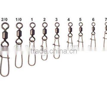 Rolling Swivel With Nice Snap Duo Lock Snap Fishing Swivels Fishing Hook Connector photo-2