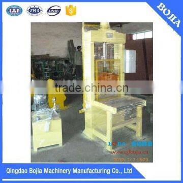 XQL-80 horizontal single bale hydraulic rubber cutting machine with high quality/rubber cutter