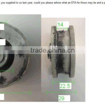 Elevator Spare Parts/Elevator Roller 60mm x 22.5mm x 14mm