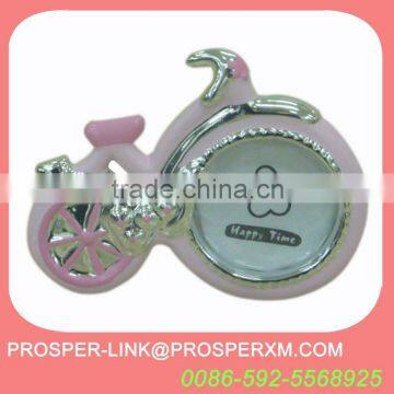 Bike decoration ceramic photoframe