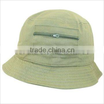 Manufacture supply custom design hats with zipper