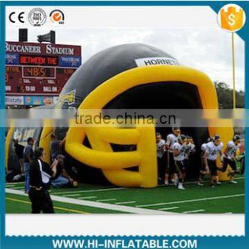 Newest brand Inflatable sports halmet Tunnel