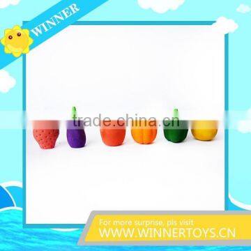 3d vegetable shape pencil eraser