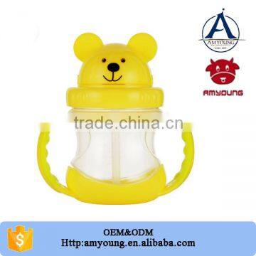 China Wholesale Baby Suction Cup ,Baby Drinking Cup,BPA Free Sippy Cup With Handles photo-6