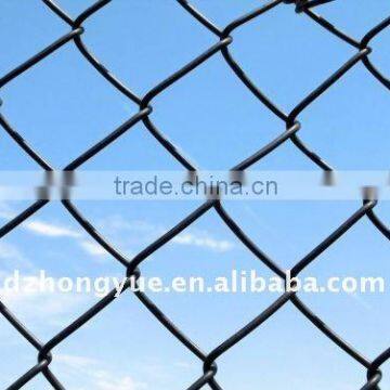 pvc coated diamond shape wire mesh fence