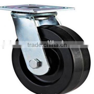 rubber caster wheel