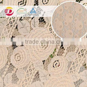 wholesale cheap champagne tulle voile lace fabric african