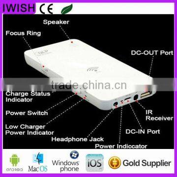 3D DLP mobile phone projector android wifi support Android iOS Windows Mac