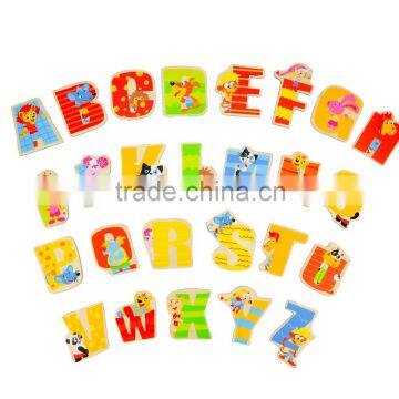 China Trade Assurance EN71 and ASTM Test 26 Pcs Alphabet Cognition Magnet Toys Wooden Magnetic Sticks Toys photo-6