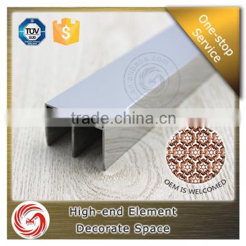 Stainless steel listello border tile trim, tile listello trim, listello tile trim