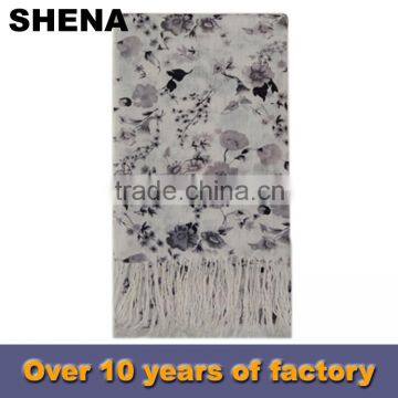 shena fashionable lady silk scarf producer