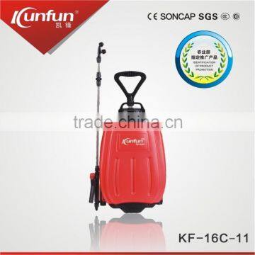 16L portable electric sprayer with wheel