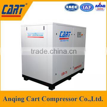 Environmental protection and air purification air cooled screw compressor