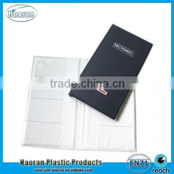 Insurance car manual use plastic holder