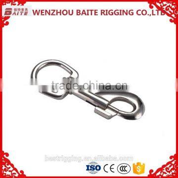 Rigging Nickel Plated Galvanized bolt snaps round eye,Solid brass fixed Eye Bolt Snap Hooks For Handbag for carabiner