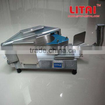 Alluminum manual tomato slicer