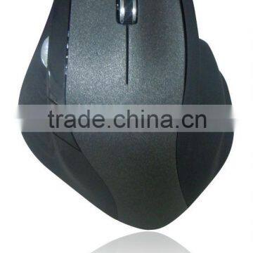 big size 5D high quality rubber coating optical wireless mouse