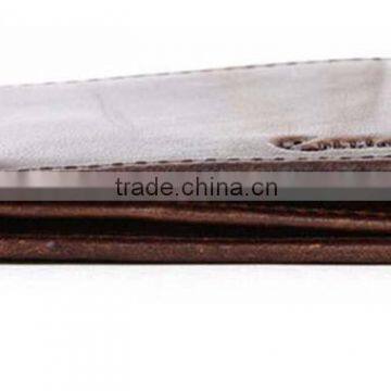 Top Grade Unique Design Handmade Genuine Leather Men's Rfid Wallet photo-5