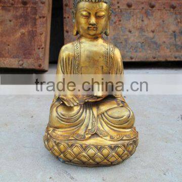 old bronze buddha