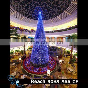 led light led motif light christmas tree , large lighting tree for indoor atrium decoration