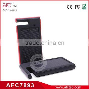 8000mAh Best Water Resistence Solar Phone Charger With Mobile Holder photo-3